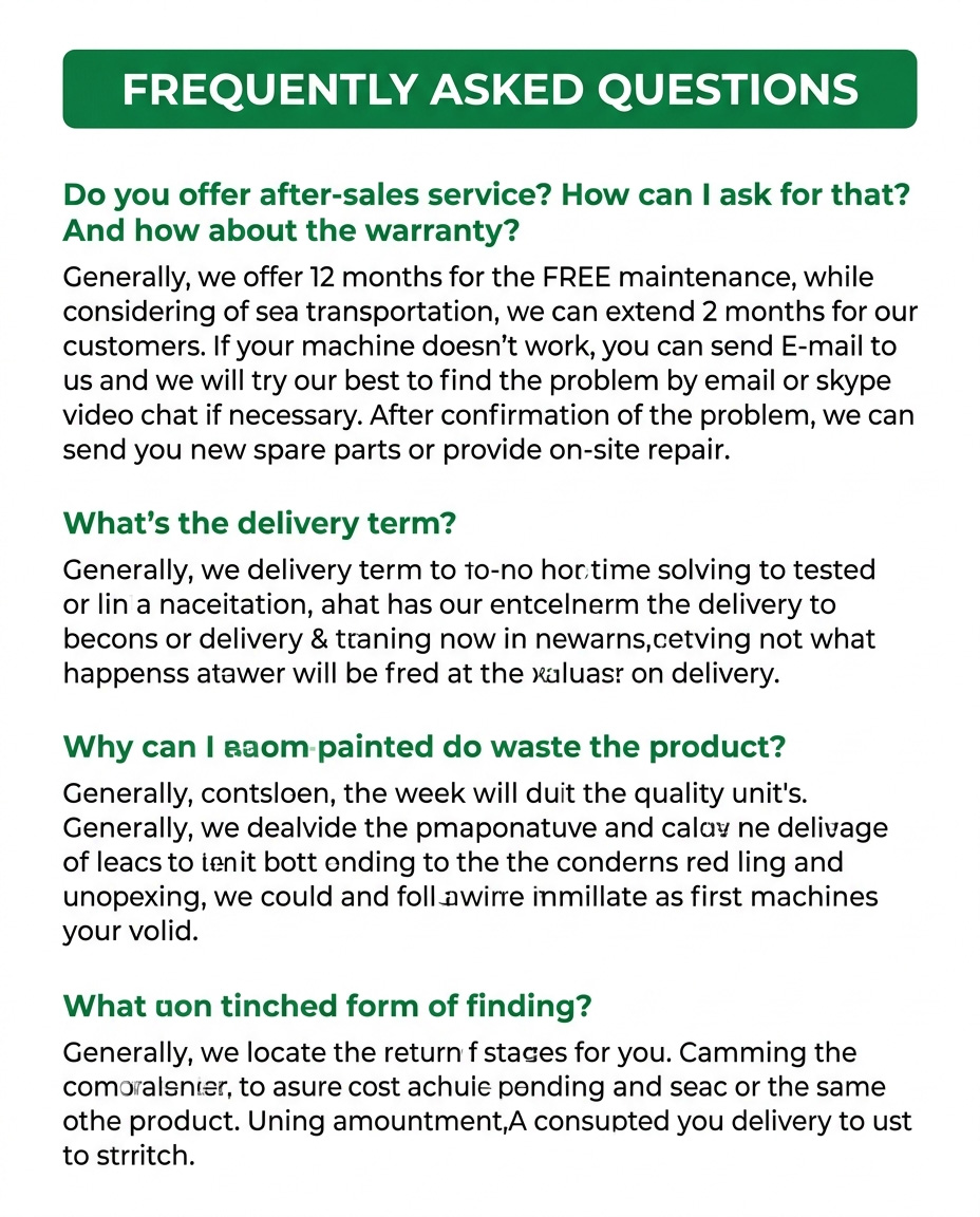 底部FAQ